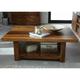 Table basse 120x85 Palissandre laqué Noisette duke 119 - marron