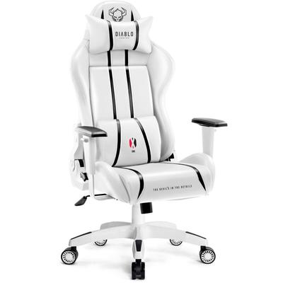 X-One 2.0 Gaming Stuhl Computerstuhl ergonomischer Bürostuhl Gamer Chair Schreibtischstuhl Weiß Image