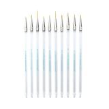 Royal & Langnickel AQUALONâ„¢ - Watercolor and Acrylic Paint Brush Set - Detail 10pc