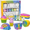 Number 1 in Gadgets Decorate Your Own Figurines Paint Your Own Kids Set - Includes Six Figurines Paint Brush Six Pots of Paint