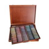 Mungyo Gallery Extra-Fine Soft Pastels Wood Box Set of 200 - Assorted Colors