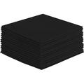 FabricLA Acrylic Felt Fabric - Pre Cut | 8 X 8 Inches | DIY Craft Hobby Costume Decoration | Black - 30 Pieces