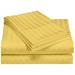 1200 Thread Count Cotton Deep Pocket Luxury Hotel Stripe Sheet Set