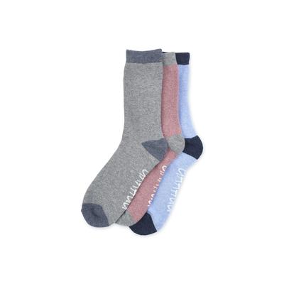 Plus Size Women's 3 Pack Super Soft Midweight Cushioned Thermal Socks by GaaHuu in Pink (Size ONE)