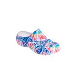 Women's Easy Spirit Travelclog Slip On Mule by Easy Spirit in Tie Dye (Size 7 M)