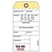 INVENTORY TAGS - Two-Part Carbonless NCR, 3-1/8" x 6-1/4", Box of 500, Numbered 9000-9499