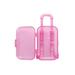 1111Fourone Mini Trunk Plastic 18cm Doll Luggage Case Travel Suitcase Trolley Doll Accessories Kids Toy