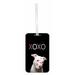 XOXO - Pitbull with Kisses Double - Sided Luggage Identifier Tag - Love/ Valentine's Day Gift