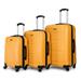 InUSA Pilot 3-Piece 20"/ 24"/ 28" Lightweight Hardside Spinner Set Luggage