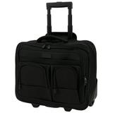 ProtÃ©gÃ© 17" Black Executive Rolling Tote