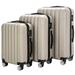JosLiki Luggage Expandable 3 Piece Sets ABS Spinner Suitcase 20 inch 24 inch 28 inch