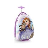 Princess Sofia 18 Inch Egg Shaped Luggage for Kids [Purple]