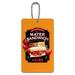 Back 40 Classic Tomato Mater Sandwich Right Off the Vine Farm Farming Luggage Card Suitcase Carry-On ID Tag