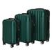 Xelparuc Luggage Expandable 3 Piece Sets ABS Spinner Suitcase 20 inch 24 inch 28 inch