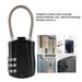 Mgaxyff 527 TSA Travel Luggage Cable Lock Customs Suitcase Combination Padlock, Luggage Password Lock, Suitcase Lock