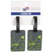 American Tourister Luggage Tag - Mini Grey & Green