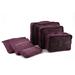 NEW SALE!Korean Style Portable Durable Eco-Friendly 6 Pcs/Set Square Travel Home Luggage Storage Bags Clothes Organizer Pouch Case