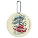 Harry Potter Hogwarts Express Round Luggage ID Tag Card Suitcase Carry-On