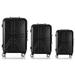 3 Piece Hardcase Lightweight Spinner Luggage Set