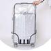 CUTELOVE Fashion Waterproof Dustproof Rain Cover Clear Luggage Cover Travel Luggage Suitcase Cover 4 Size 20-28 Inch