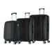 InUSA SouthWorld 3-Piece 19"/ 23"/ 27" Lightweight Hardside Spinner Set Luggage