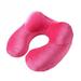 1 Pcs U-Shape Travel Pillow for Airplane Inflatable Neck Pillow Travel Accessories Comfortable Pillows for Sleep Home Textile