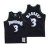 Minnesota Timberwolves Stephen Marbury 1997 Swingman Jersey by Mitchell & Ness - Black Mens