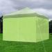 Yescom Side Wall Fabric in Green | 119.69 H x 85.83 W x 0.39 D in | Wayfair 07CSW002-1010ZT-B04