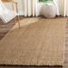 Brown 48 x 0.625 in Area Rug - Beachcrest Home™ Erroll Pollux Handmade Flatweave Jute/Sisal Area Rug in Jute & Sisal | 48 W x 0.625 D in | Wayfair