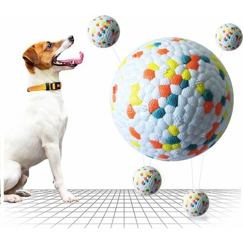 Triomphe - Hundeball, Gummi-Hundeball, unzerstörbarer Hundeball, Hartgummi-Kauspielzeug, Zähne