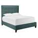 Riley Bed Eastern King - Maxwell Linen Blue Spruce