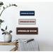 Signs ByLITA Standard Sprinkler Room Sign (Lt ) - Large Plastic in Gray | 1 H x 6 W x 2 D in | Wayfair STNSPRR-LTGS