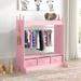 Viv + Rae™ Haught Kid Armoire Wood in Pink | 41.7 H x 37.4 W x 24 D in | Wayfair 1A2B5668AE804AAFA2185F4E6A716DBA