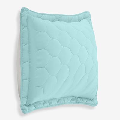 BH Studio Reversible Quilted Shams by BH Studio in Light Aqua Ivory (Size STAND)
