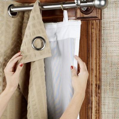 Ultimate Blackout Curtain Panel Liner White, 45 x 77, White