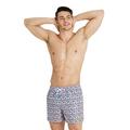 arena Allover Herren Strand- und Pool-Badehose, Badehose aus Schnelltrocknendem Recycling-Material, mit Seitentaschen und Innenslip aus Mesh