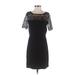 Ann Taylor LOFT Casual Dress - Sheath: Black Dresses - Women's Size X-Small