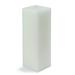 Jeco Inc. Unscented Pillar Candle Paraffin in White | 9 H x 3 W x 3 D in | Wayfair CPZ-151_12_0