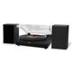 Jensen Decorative 3-speed Stereo Turntable w/ Separate Speakers & Dual Bluetooth, Metal | 7.9 H x 14.17 W x 11.8 D in | Wayfair JTA-315