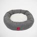 Louie Living Urban Donut Lounger Bolster Polyester in Gray | 5 H x 24 W x 24 D in | Wayfair 920017