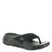 Skechers Performance Go Walk Arch Fit-Dazzle - Womens 9 Black Sandal Medium