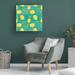 Bayou Breeze Good Vibes Pattern VIIB by Veronique Charron - Wrapped Canvas Painting Canvas in Black | 35 H x 35 W x 2 D in | Wayfair