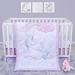 Isabelle & Max™ Upslope Sammy & Lou Sweet Unicorn 4 Piece Crib Bedding Set Polyester in Blue | 45 W in | Wayfair FB0E37C05F154D55846C75309D9EDF73