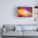 Latitude Run® Color Splash by Lori Hutchison - Wrapped Canvas Graphic Art Canvas in White | 30 H x 47 W x 2 D in | Wayfair