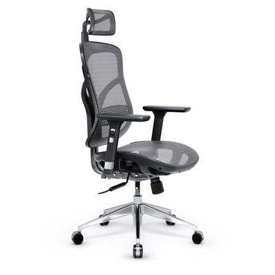 Ergonomischer Bürostuhl Computerstuhl Chefsessel Diablo v-basic: schwarz-grau Image