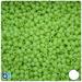 BeadTin Chartreuse Green Opaque 4mm Round Plastic Beads (1000pcs)