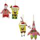 Kurt Adler Spongebob Squarepants & Patrick Blow Hanging Figurine Ornament Plastic | 3.5 H x 1 W x 2 D in | Wayfair SB1151ST