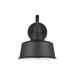 Mcdade Outdoor Barn Light Aluminum/Metal in Black Laurel Foundry Modern Farmhouse® | 10 H x 8 W x 8 D in | Wayfair C19A852EF304404EBF39113F0505485F