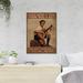 Trinx Boy Playing Guitar - Once Upon A Time There Was A Boy Who Really Loved Guitar - 1 Piece Rectangle Graphic Art Print On Wrapped Canvas Canvas | Wayfair
