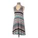 rue21 Casual Dress - A-Line Mock Sleeveless: Pink Dresses - Women's Size Small